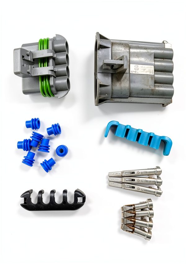 Buyers Wire Harness Truck Side Spinner/Auger Connection Repair Kit-0