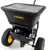 Walk-Behind Push Broadcast Spreader EAGWON 100lb with 13in Tires-1