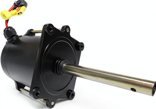 New 12V Salt Spreader Motor Compatible with Buyers Salt Dog 1400601SS 1400701SS 2000 2.5 Under Tailgate, Reversible Rotation 3014078 BP801-022A BP801022A SAB0193 SHPE2250 SHPE3000-1