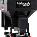 Buyers Products SaltDogg TGS03 Tailgate Salt Spreader, Made In The USA, 8 cu ft/600 lb Capacity, Horizontal Auger Feed, Commercial Salt Spreader For Truck Tailgate, Receiver Hitch Mount-0