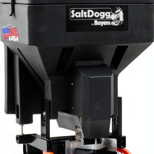 Buyers Products SaltDogg TGS03 Tailgate Salt Spreader, Made In The USA, 8 cu ft/600 lb Capacity, Horizontal Auger Feed, Commercial Salt Spreader For Truck Tailgate, Receiver Hitch Mount-0