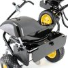 Walk-Behind Broadcast Spreader EAGWON 100lb Hopper Pneumatic Tires-5