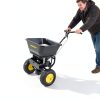 Walk-Behind Push Broadcast Spreader EAGWON 100lb with 13in Tires-4