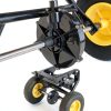 Walk-Behind Push Broadcast Spreader EAGWON 100lb with 13in Tires-3