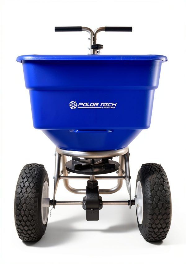 EarthWay Polar Tech 90399 Melt Spreader 100lb 13inch Tires-1