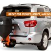 SaltDogg Tailgate Salt Spreader TGSUVPROA Black/Orange 4.4 cu ft-5