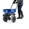 Chapin 88800B Spreader, Rock Salt, Ice Melt, Contractor, SaltPro, Walk Behind, Spiked Auger, Adjustable Baffles, 12" Tires, Enclosed Greased Gears, Ergo T-Handle, Weather-Resistant, Rain Cover, 100Lbs-1