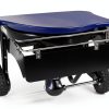 Chapin USA 82088 80-Pound Made in USA Commercial Sure Spread Salt and Ice Melt Walk Behind Spreader with 360-degree Baffles, Enclosed Gear System and Includes Cover and Salt Grate, Blue-2