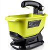 Salt Spreader for Ryobi 18V Battery, Handheld Power Spreader for Seeds, Fertilizer, Year-Round Coverage for Grass Seeds, Rock Salt, and ice melt Seasons. (Tool only)-2