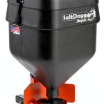 Buyers Products TGSUV1B SaltDogg Tailgate Salt Spreader, 4.41 cu ft/331 lb Capacity, Manual Open/Close Gate w/Gravity Feed, Residential Salt Spreader-0
