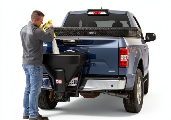 SaltDogg Tailgate Salt Spreader TGS02 4cuft Heavy Duty Alloy Steel-5