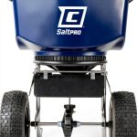 Chapin 88800B Spreader, Rock Salt, Ice Melt, Contractor, SaltPro, Walk Behind, Spiked Auger, Adjustable Baffles, 12" Tires, Enclosed Greased Gears, Ergo T-Handle, Weather-Resistant, Rain Cover, 100Lbs-0
