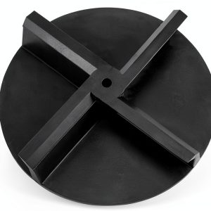 12" Diameter Truck Salt Spreader Part, Spreader Spinner Disk Compatible with Tgs03 and Tgs07 Spreaders Replacement-0