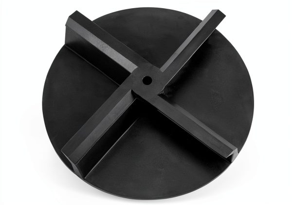 12" Diameter Truck Salt Spreader Part, Spreader Spinner Disk Compatible with Tgs03 and Tgs07 Spreaders Replacement-0