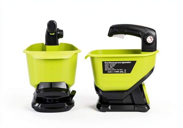 Salt Spreader for Ryobi 18V Battery, Handheld Power Spreader for Seeds, Fertilizer, Year-Round Coverage for Grass Seeds, Rock Salt, and ice melt Seasons. (Tool only)-3