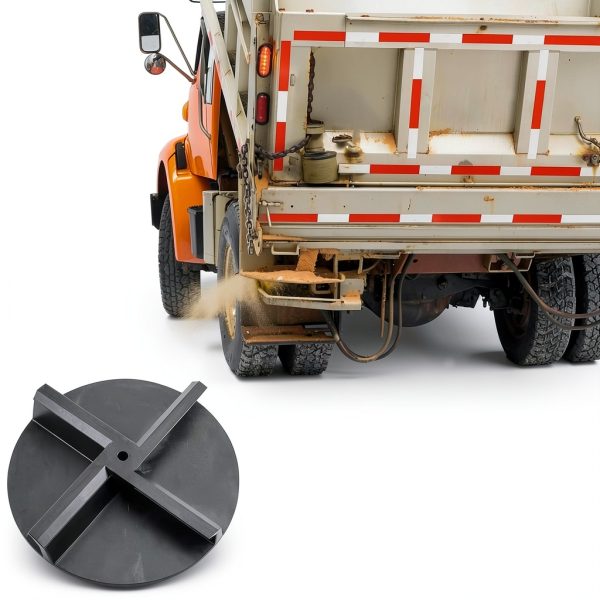 12" Diameter Truck Salt Spreader Part, Spreader Spinner Disk Compatible with Tgs03 and Tgs07 Spreaders Replacement-3