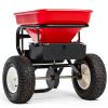 Buyers Products 3039632R Grounds Keeper Commercial All Season Walk Behind Push Spreader, 100lb Capacity, For Seed, Fertilizer, Winter Salt & Snow Melt, Included Grate & Cover With Enclosed Gearbox-7