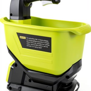Salt Spreader for Ryobi 18V Battery, Handheld Power Spreader for Seeds, Fertilizer, Year-Round Coverage for Grass Seeds, Rock Salt, and ice melt Seasons. (Tool only)-0